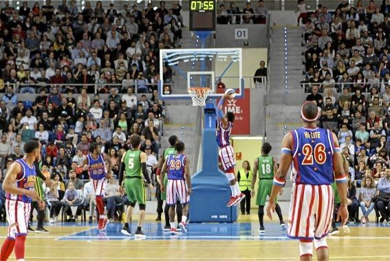 Das nach eigenen Aussagen beste Basketballteam der Welt, die Harlem Globetrotters, kamen nach Palma.
