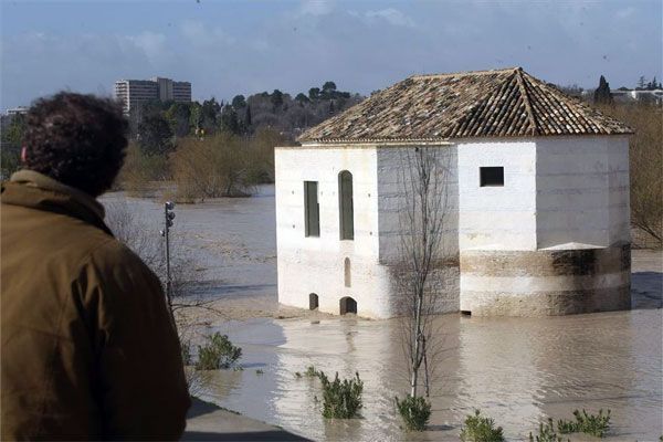 Crecida del Guadalquivir en Córdoba