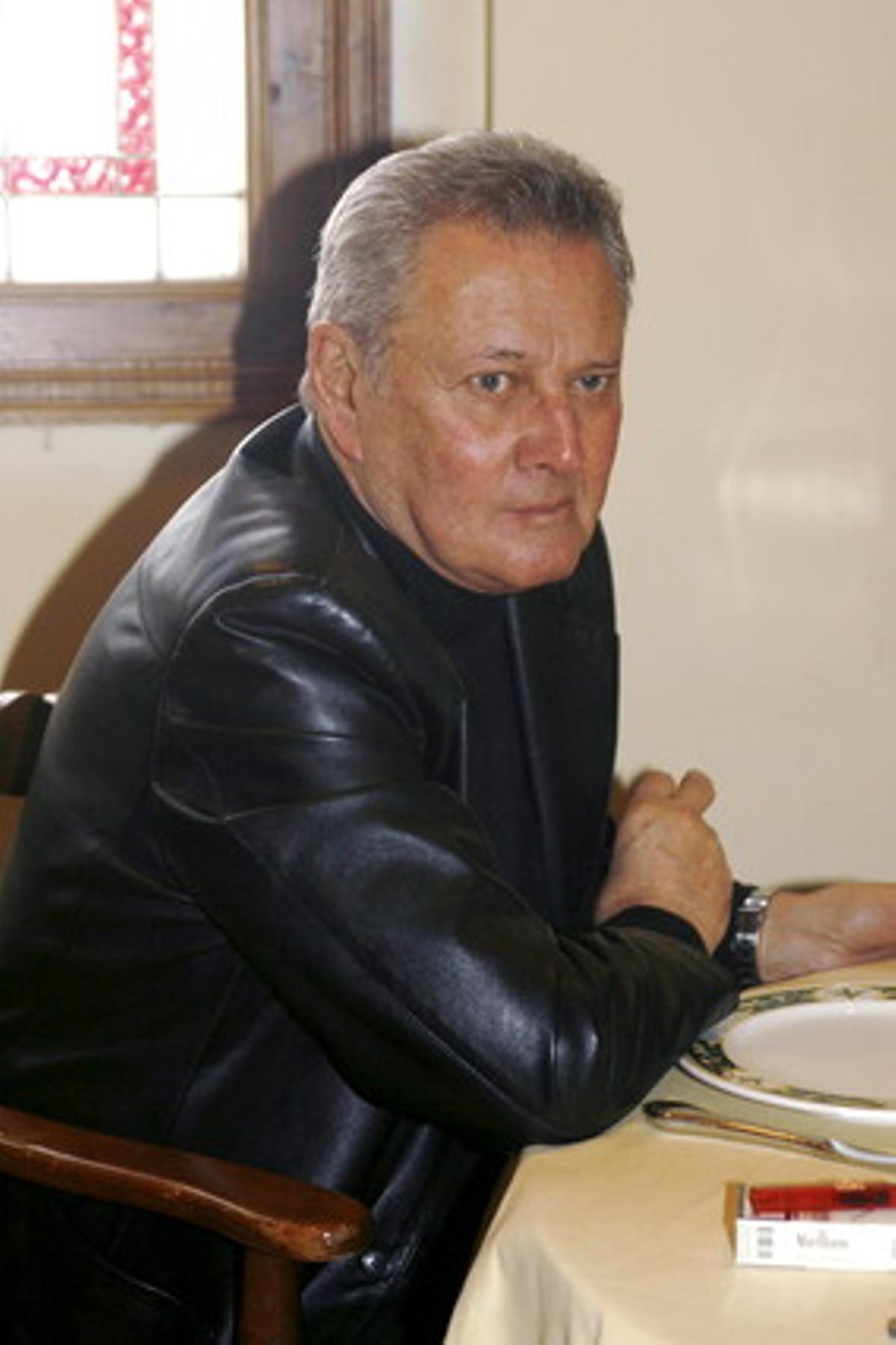Carlos Larrañaga, durant el seu 73 aniversari. Carlos Larrañaga, durant el seu 73 aniversari.