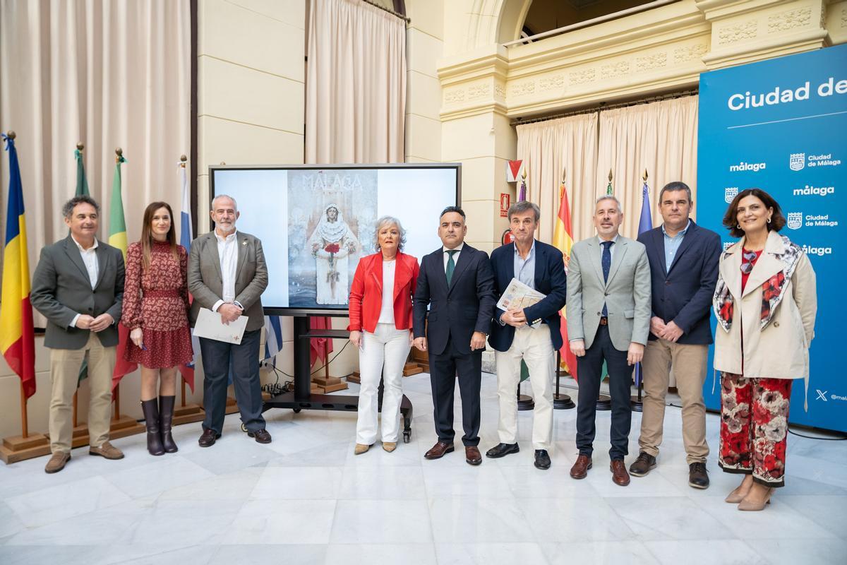 Presentación del dispositivo para la Semana Santa de Málaga.