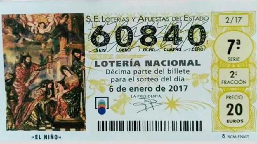 El número de la Lotería del Niño 2017 de los décimos robados.