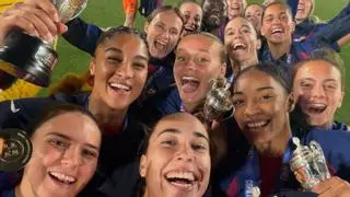 Lo que no se vio de una nueva 'noche de copas' del Barça