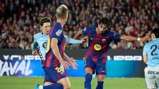 El 1x1 del FC Barcelona frente al RC Celta al descanso
