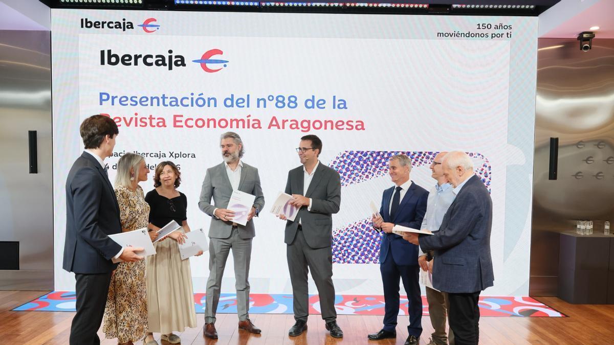 Ibercaja ha presentado hoy un nuevo número de la Revista Economía Aragonesa.