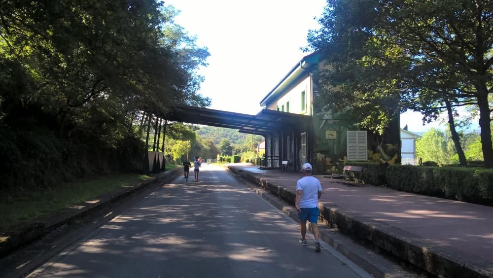 Trazado del ferrocarril carbonero | Una de las rutas más espectaculares del país une el Parque de Invierno de Oviedo con Fuso de la Reina a través de 7,8 kilómetros aptos para peatones y ciclistas. La senda se construyó sobre la antigua caja de la línea de ferrocarril Vasco-Asturiano y se inauguró en el 2000. La crisis del sector minero restó importancia al transporte de mercancías y la línea denominada “El Vasco», integrada en FEVE desde 1972, se transformó en cercanías. En el año 1999 abre una nueva línea Oviedo - Trubia y se desmantela la antigua línea del ferrocarril carbonero que luego se convertiría en vía verde. Ahora está en proyecto la ampliación de la senda en Oviedo. Parte de los terrenos del antiguo trazado a su paso por la ciudad se han urbanizado en el proyecto Cinturón Verde.