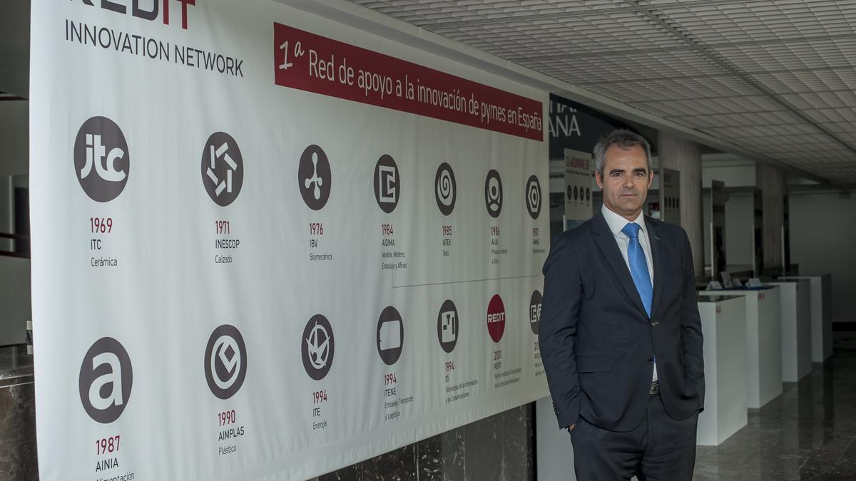 Gonzalo Belenguer, director de la Red de Institutos Tecnológicos de la Comunitat Valenciana.