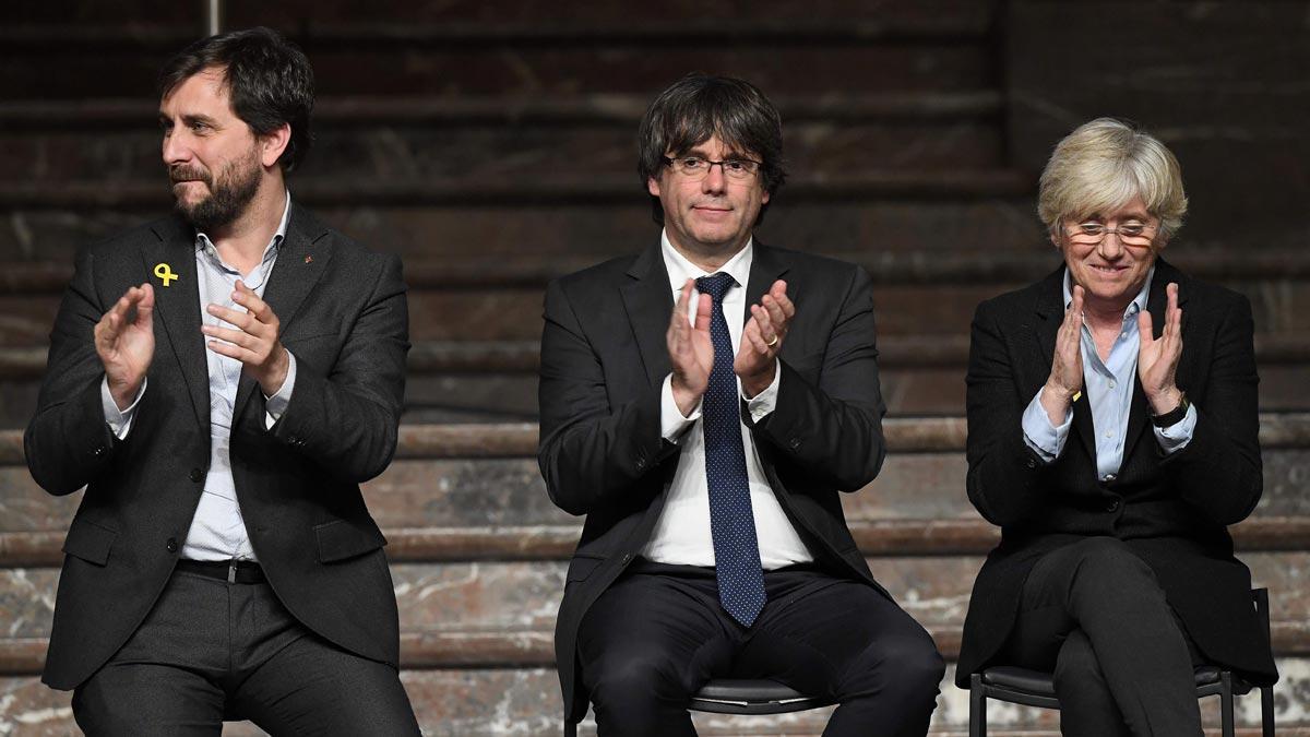 La Junta Electoral excluye a Puigdemont, Comín y Ponsatí de las europeas