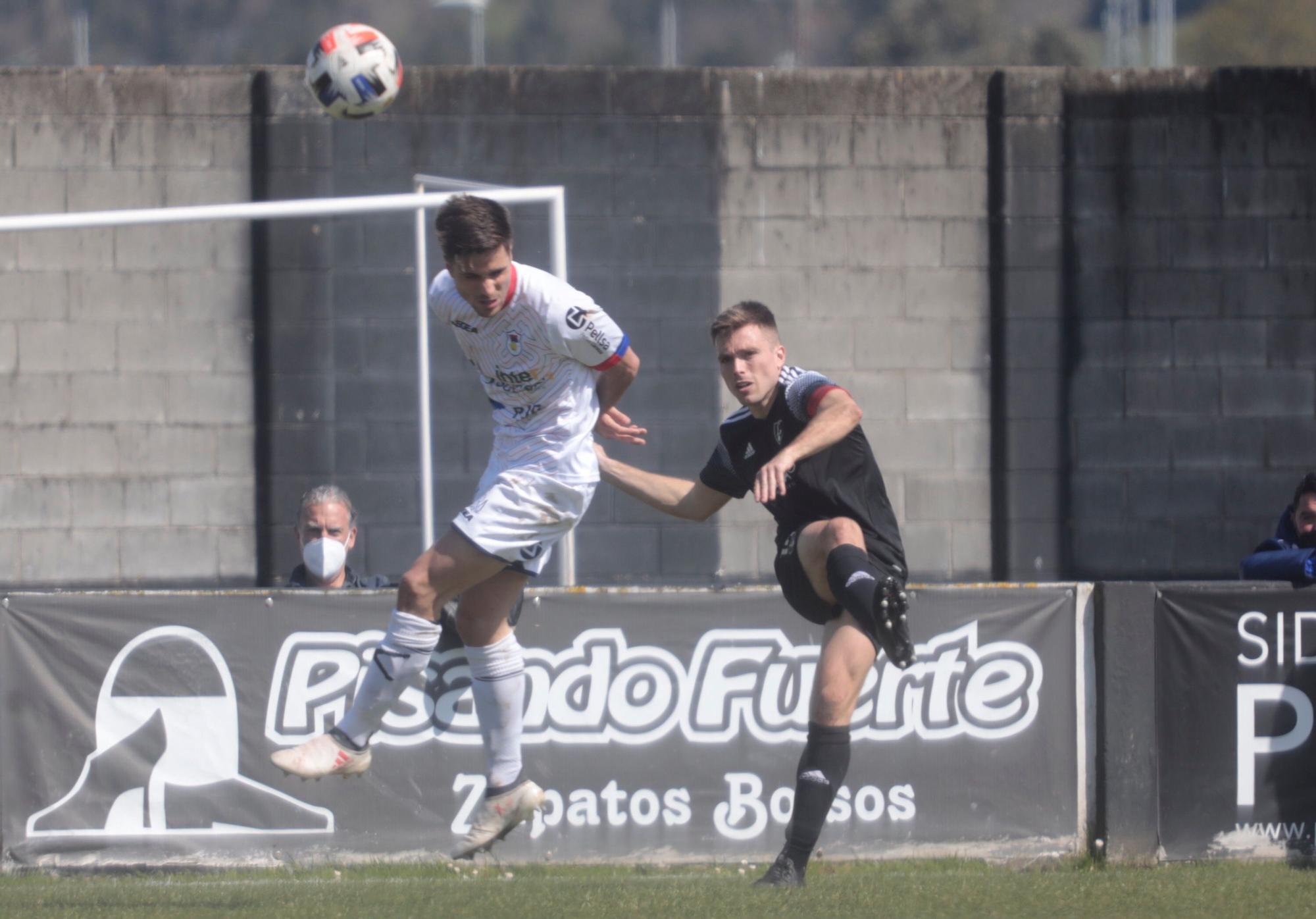 Las imágenes de los partidos de los equipos asturianos de Segunda División B