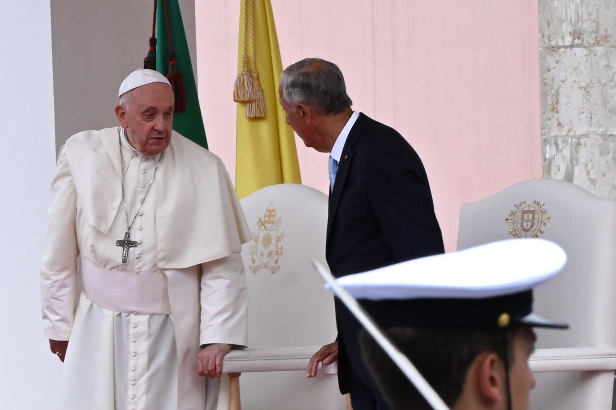 Pope Francis arrives in Portugal for the World Youth Day 2023