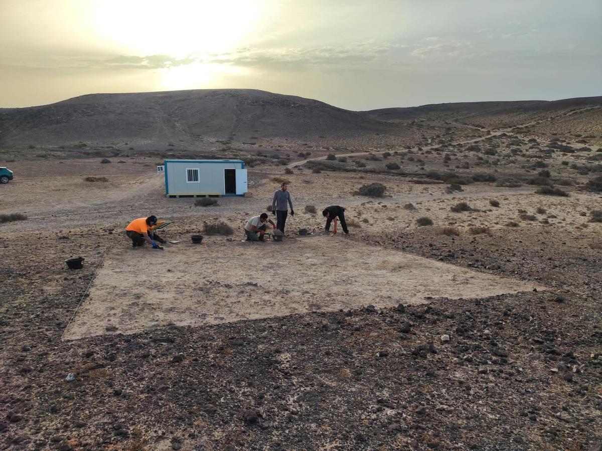 Séptima campaña de investigación arqueológica en San Marcial del Rubicón, en el sur de Lanzarote