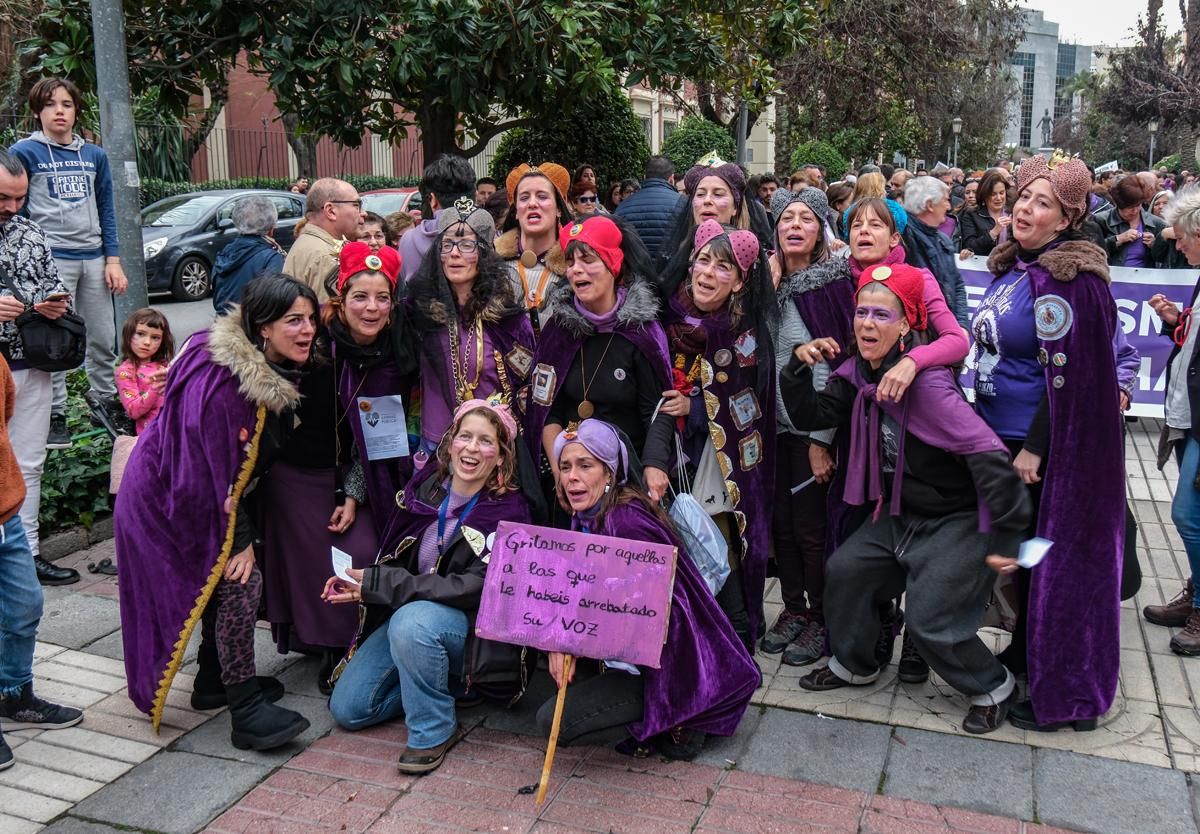 Así se ha desarrollado el 8M en Extremadura