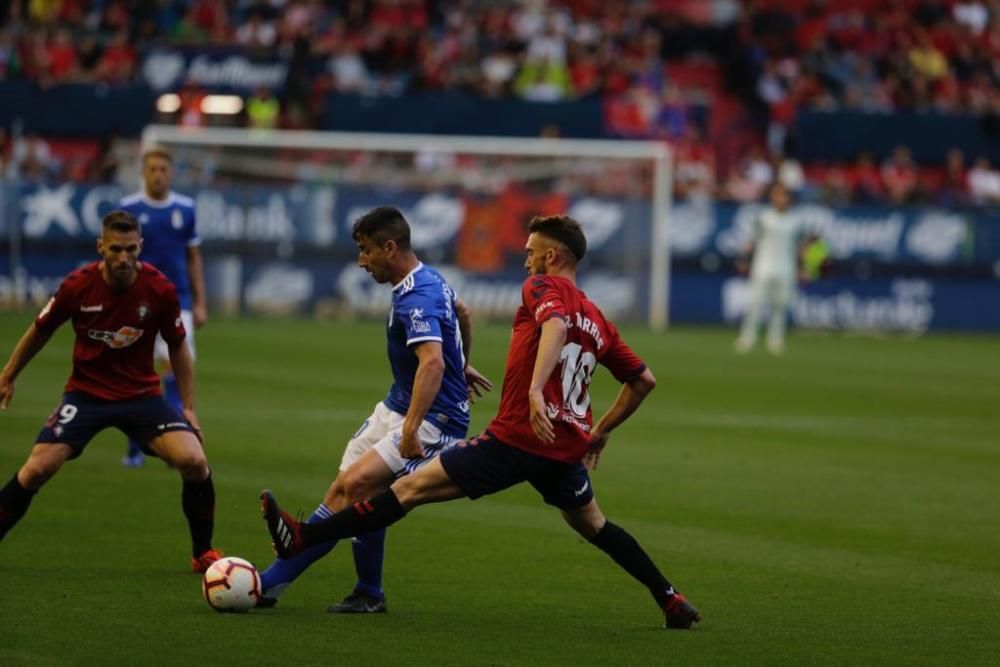 El partido entre el Osasuna y el Real Oviedo, en imágenes