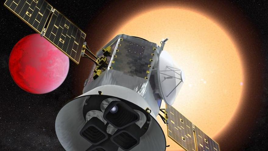El satélite TESS encuentra su primer exoplaneta.