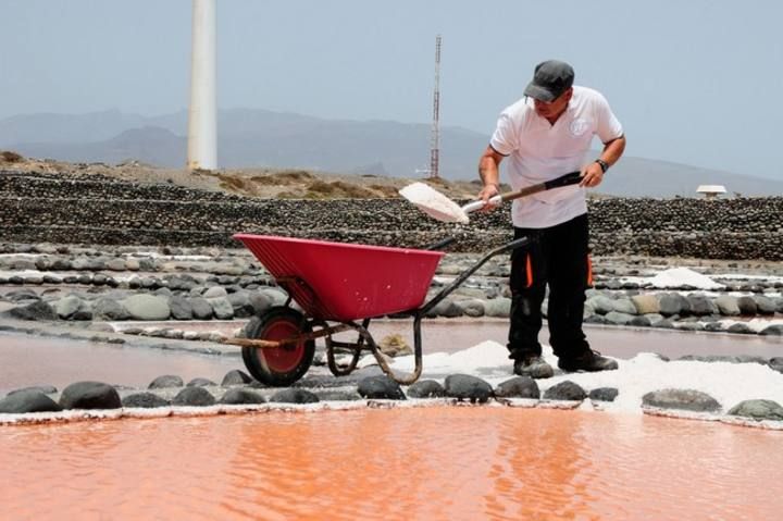 Reportaje en las Salinas de Tenefe en Pozo Izquierdo