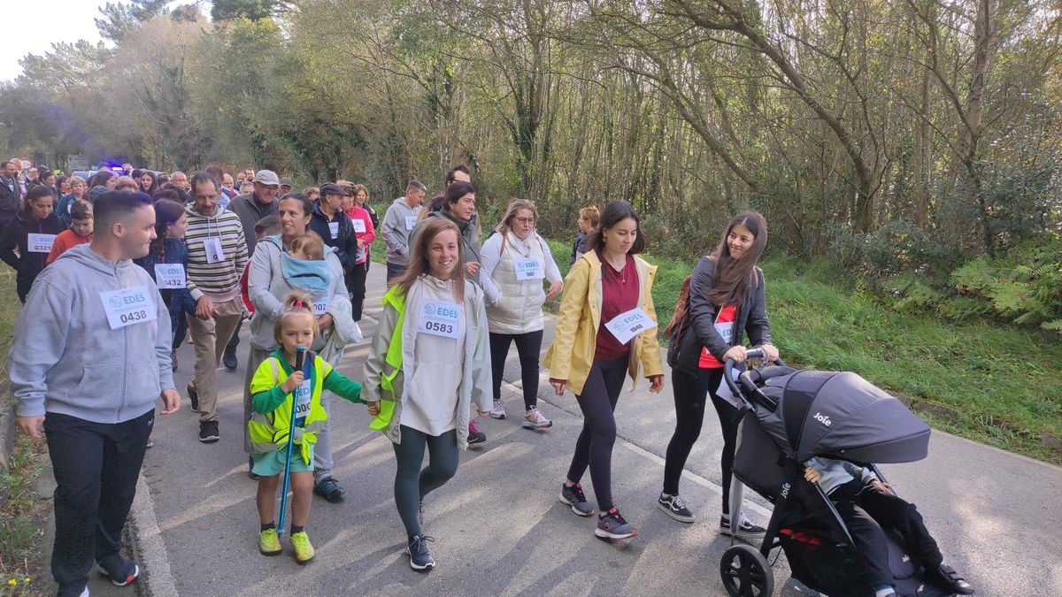 En imágenes: Así fue la XI Marcha Eco-Solidaria de la Fundación Edes en Tapia