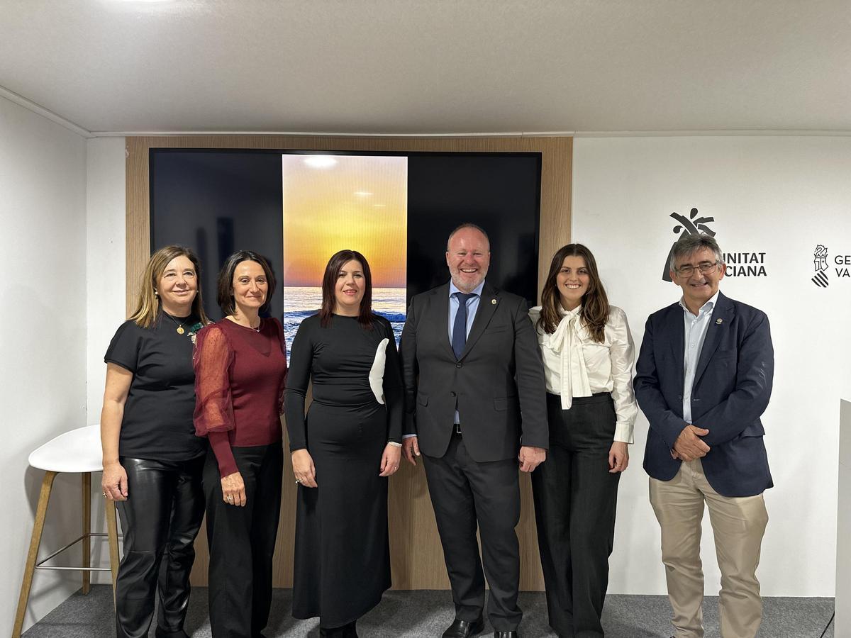 La delegación de Xeraco, este jueves, en Fitur