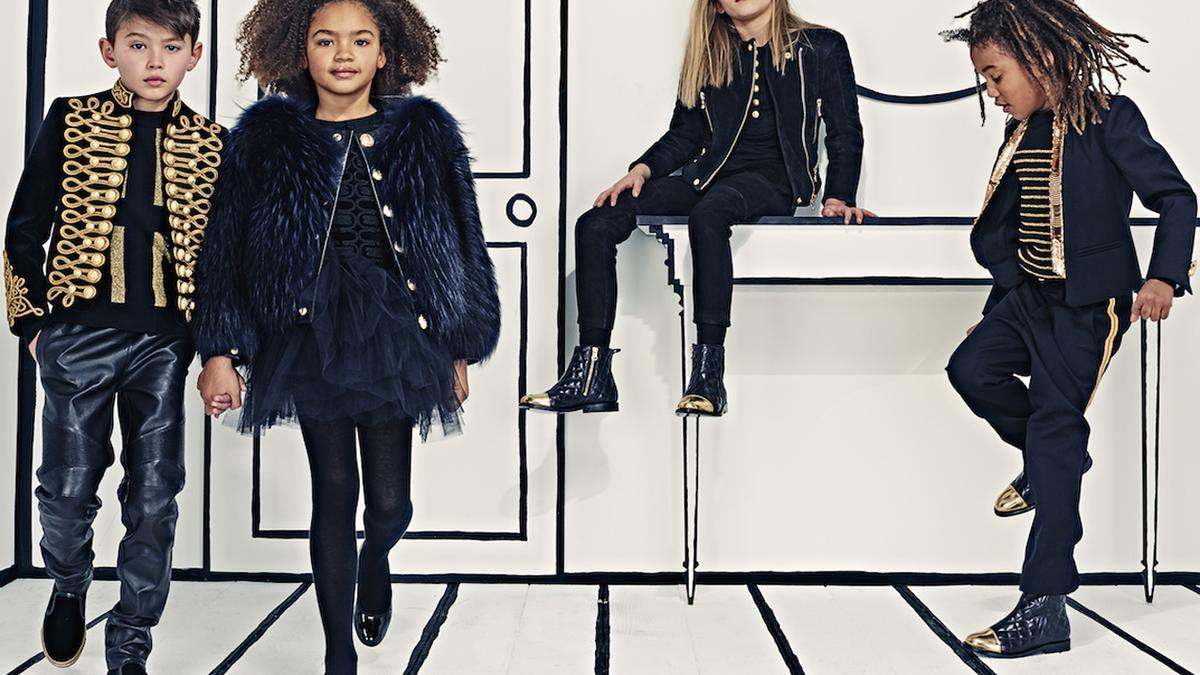 La colección de Balmain para niños