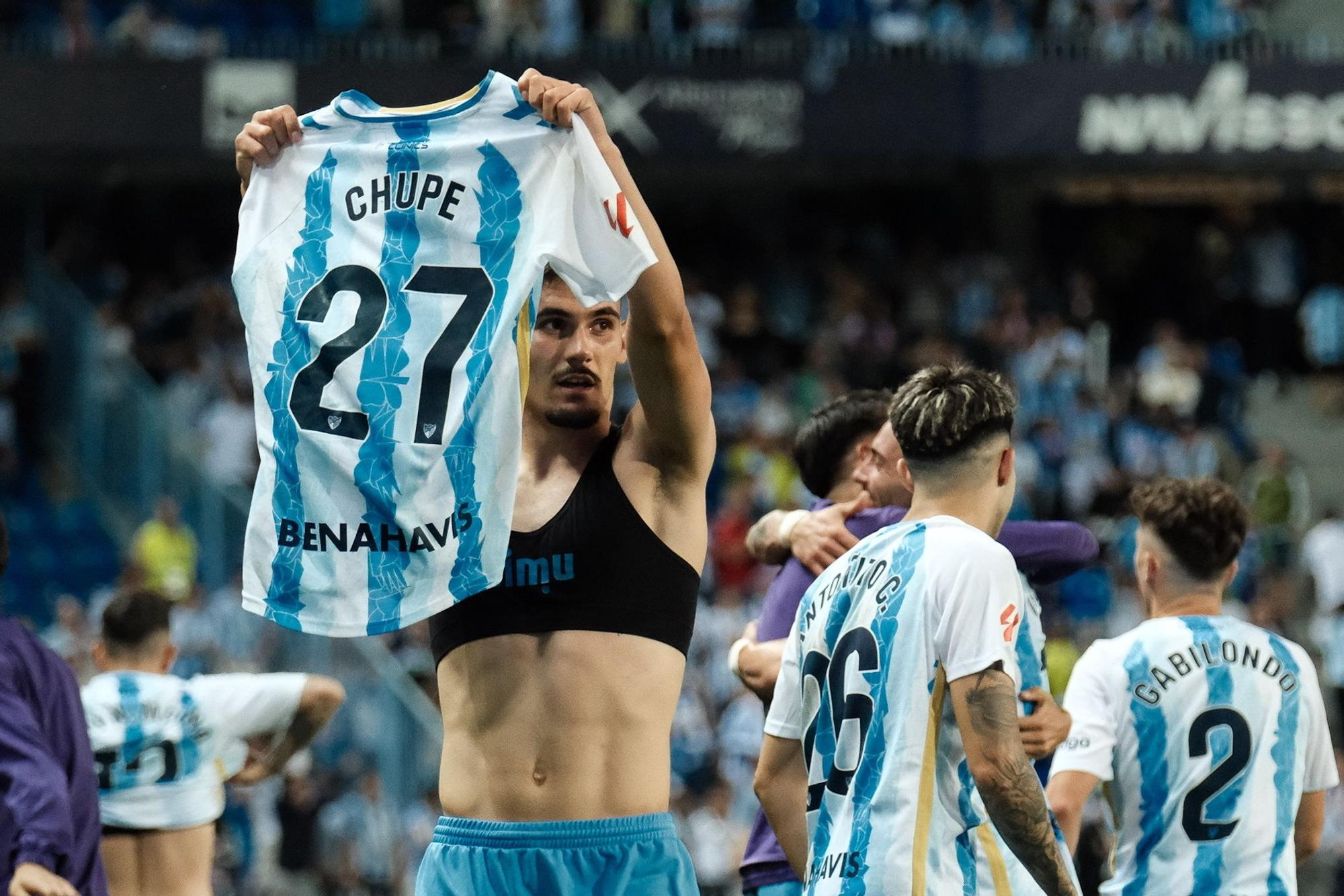 Málaga CF - Sporting. Jornada 40, Liga Hypermotion