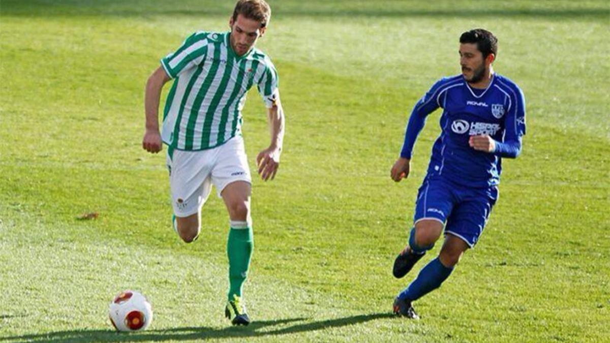 Fausto, en su etapa en el Betis