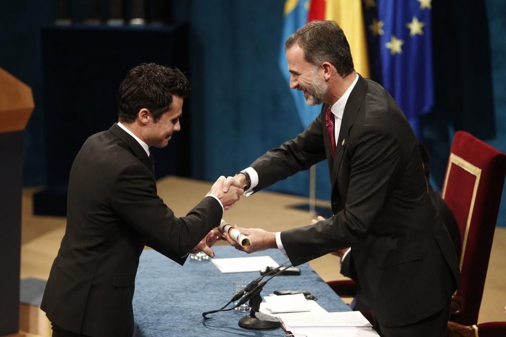 Ceremonia de entrega de los premios "Princesa de Asturias" 2016