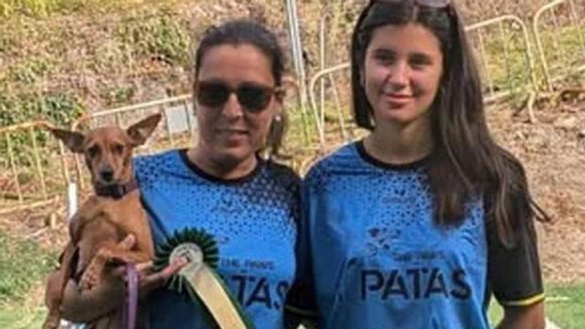 Cuatro estradenses participan en la Liga Gallega de Agility.