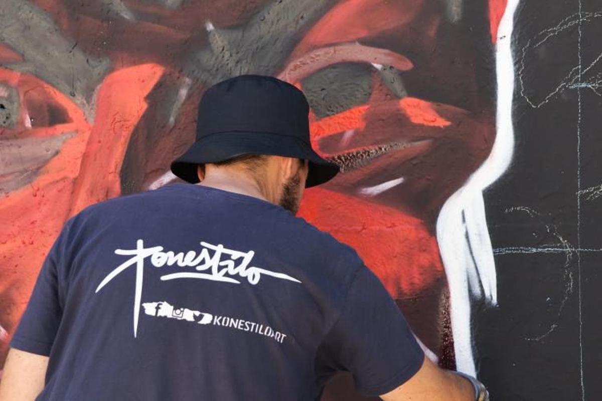 El mural más culé de Lamine Yamal y Nico Williams en Barcelona