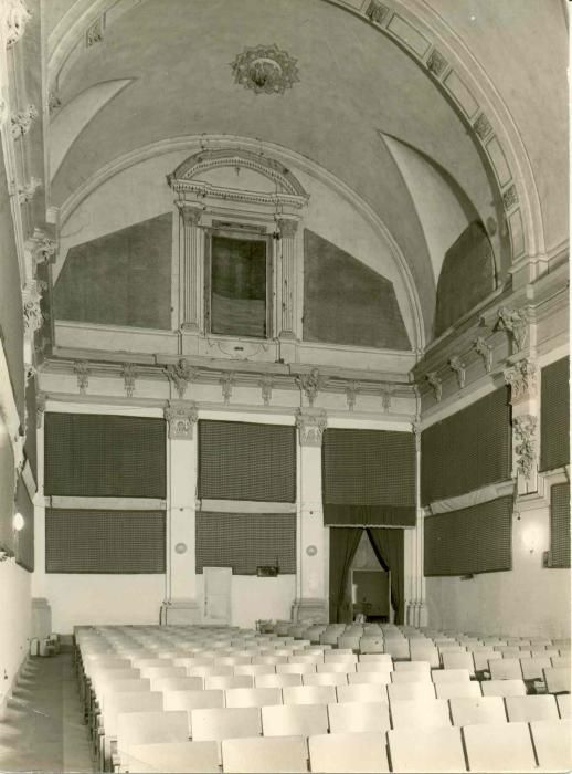 Patio de butacas del Cine Sare