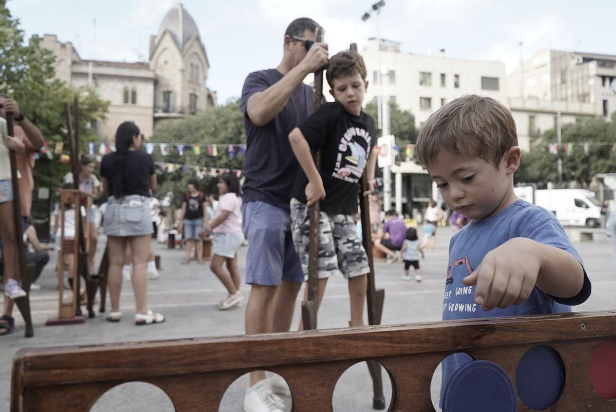 Sant Domènec s'ha convertit en una plaça de jocs