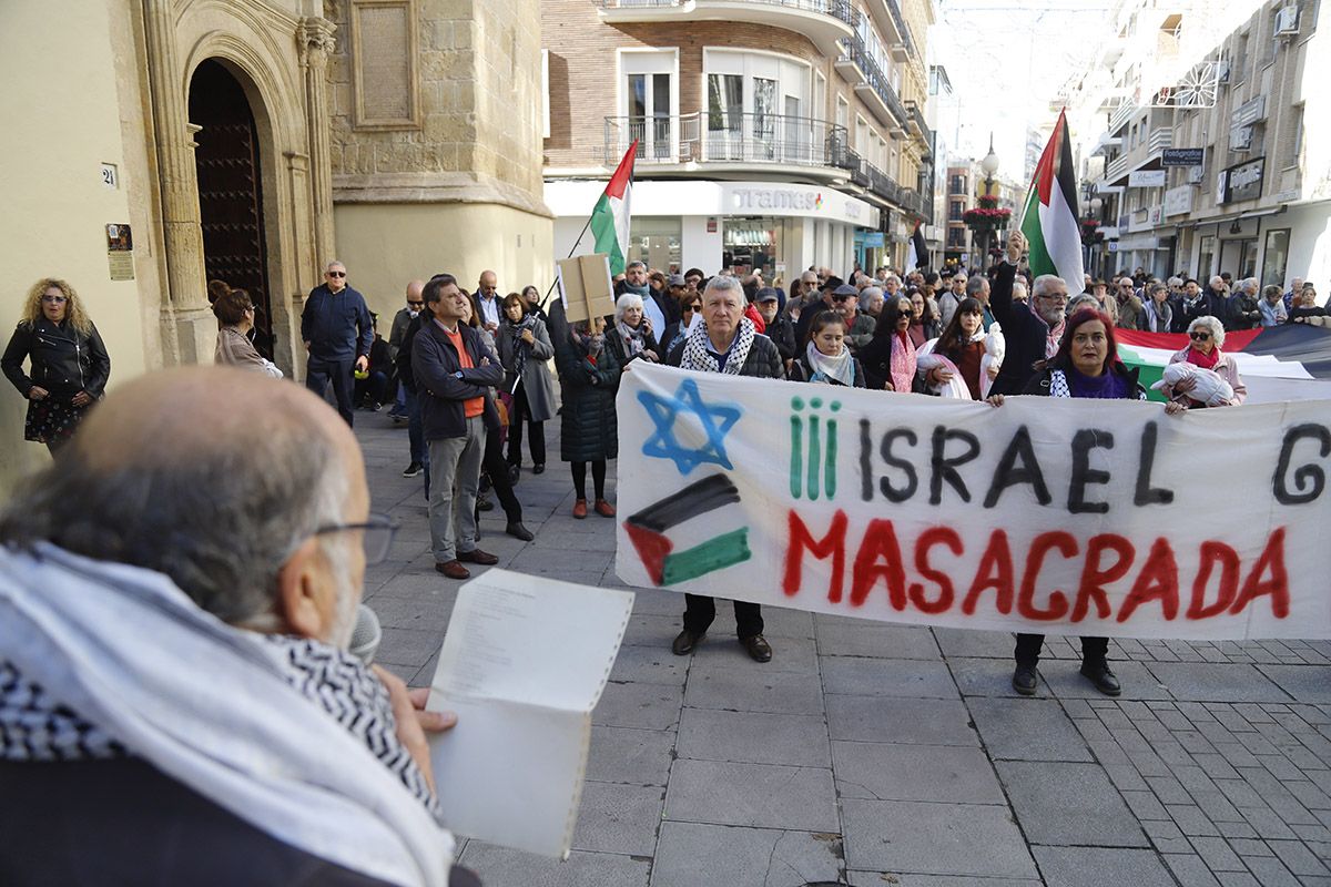 Manifestación en Córdoba en solidaridad con Palestina