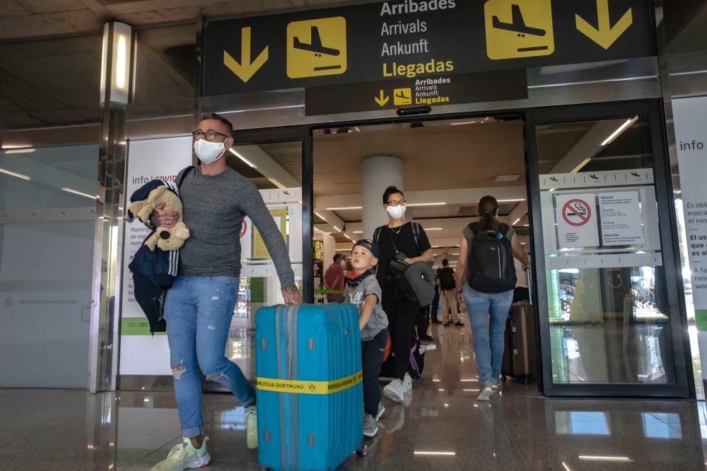 Los primeros turistas postcoronavirus ya disfrutan de Mallorca