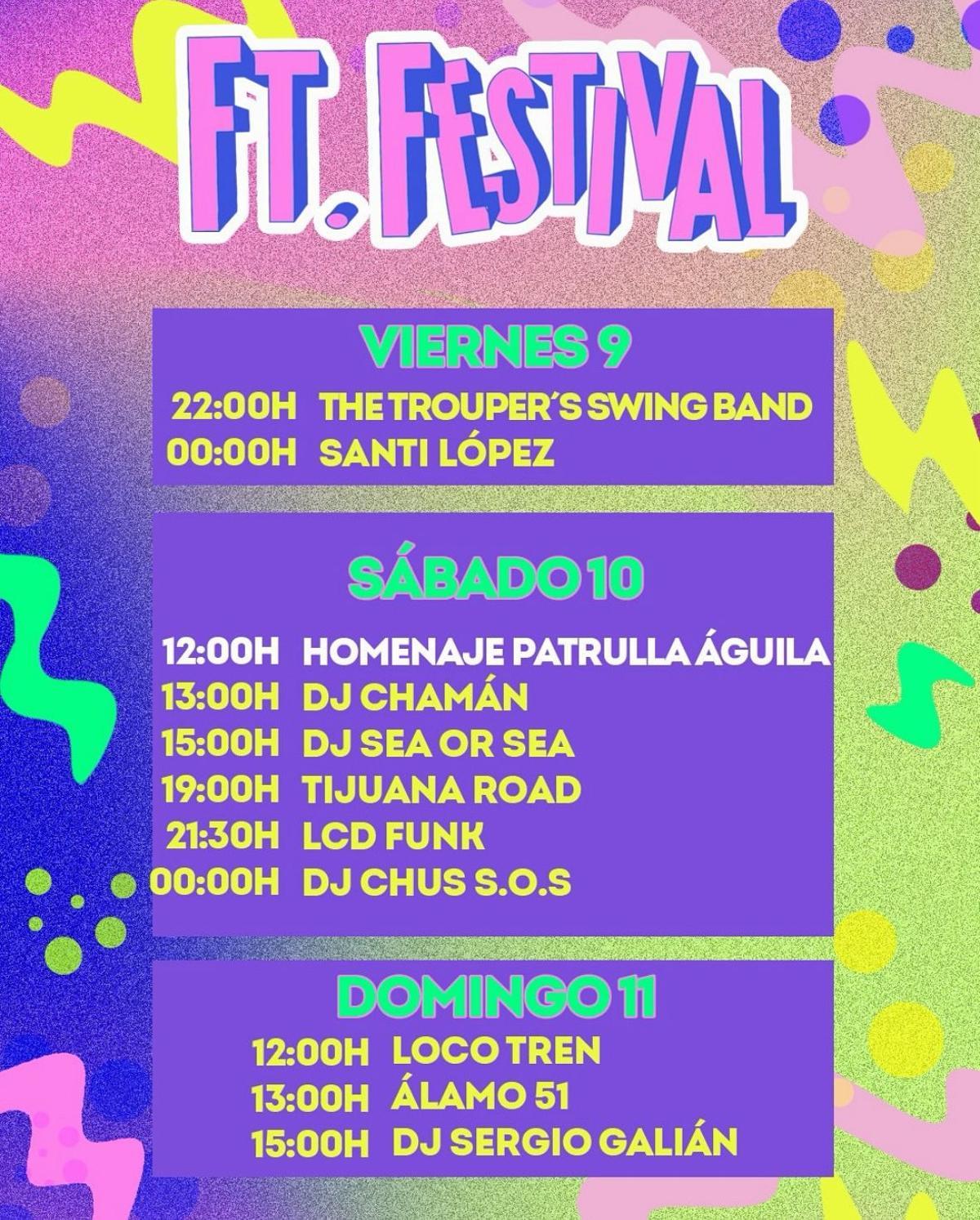Programa del FT Festival