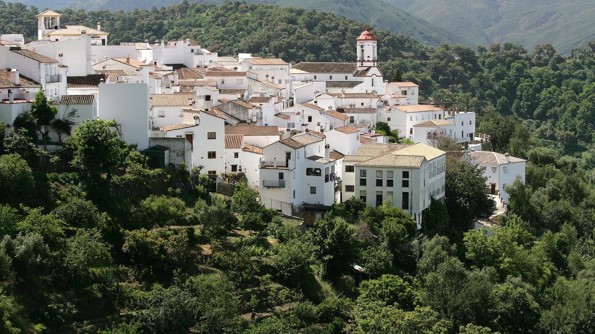 Vista general de Genalguacil.