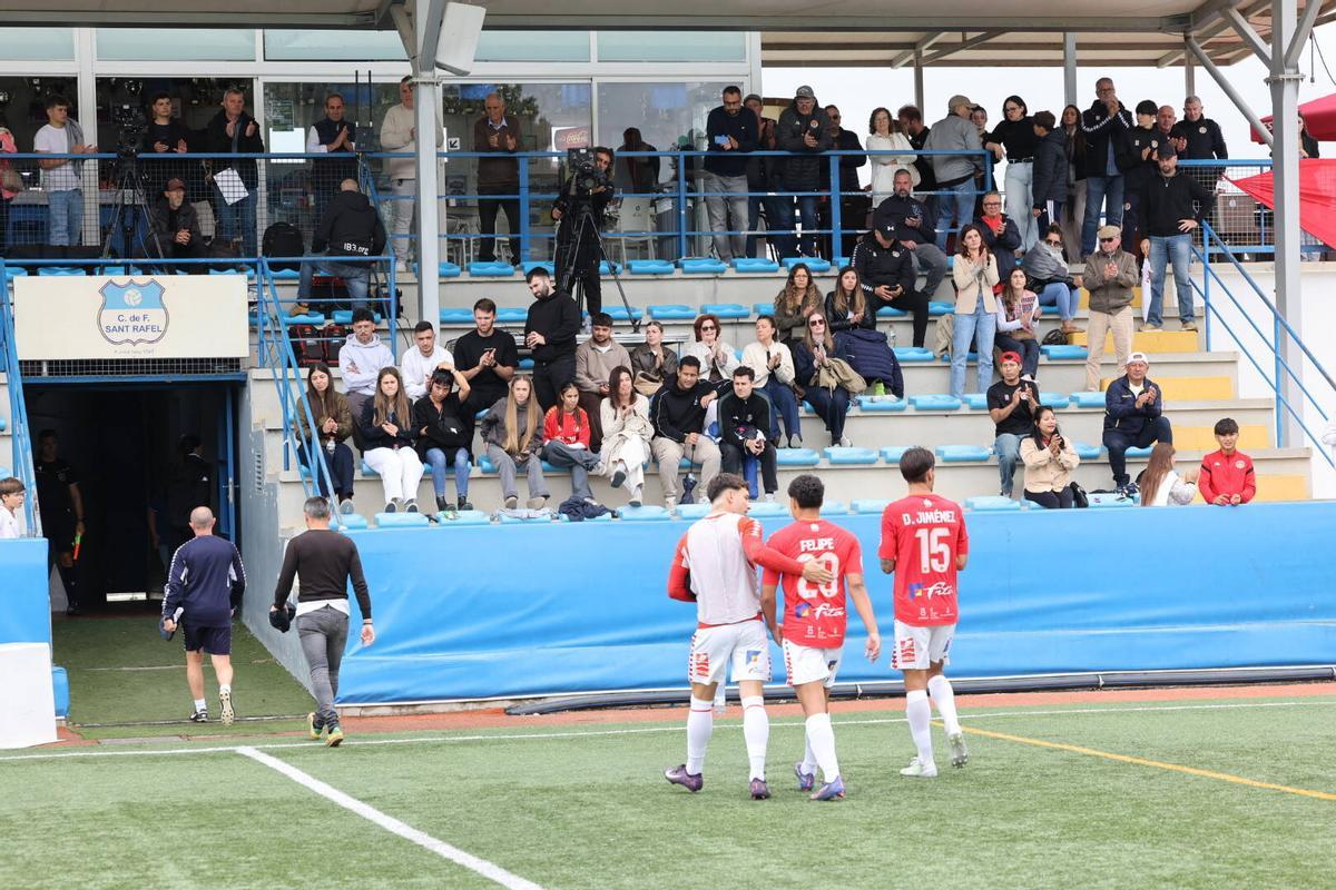 El descenso a Tercera RFEF de la SD Ibiza en imágenes
