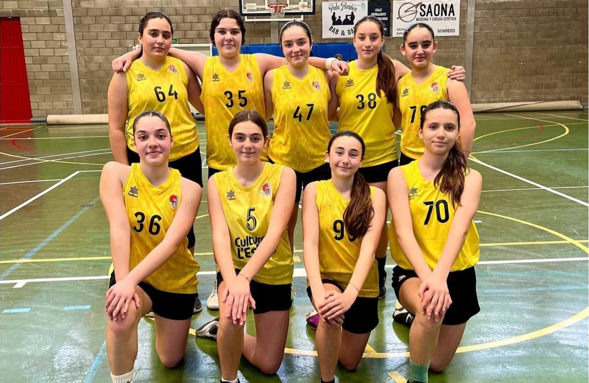 El infantil del CB Tavernes
