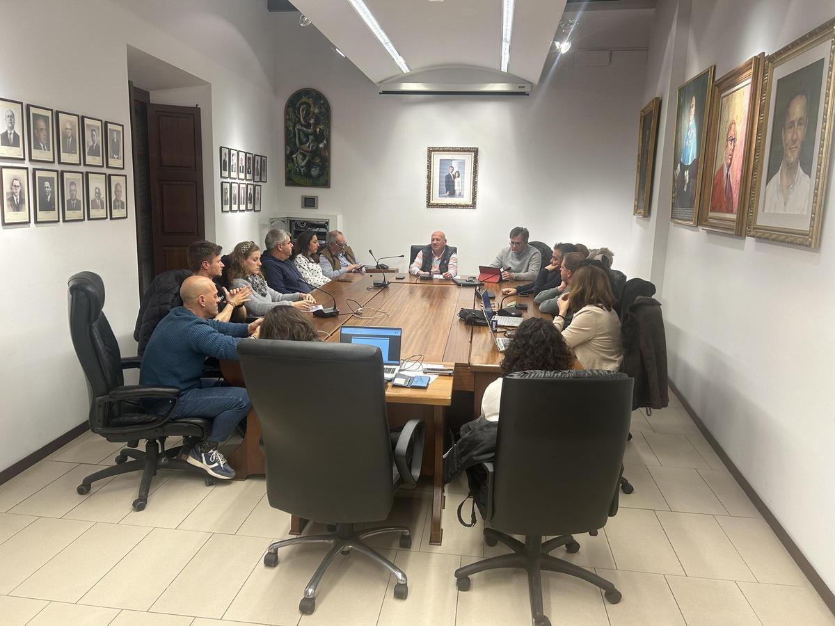 Un momento de la sesión plenaria en Binissalem.