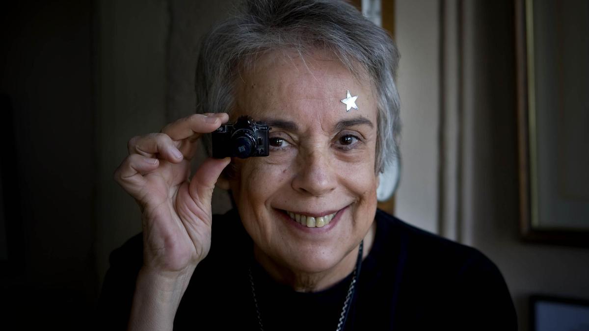 La fotoperiodista Isavel Steva, también conocida como 'Colita', en una imagen de 2010