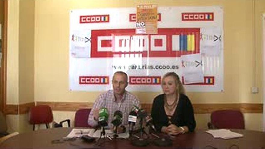 CCOO y UGT en Canarias anuncian movilizaciones contra la reforma laboral para el 11-M