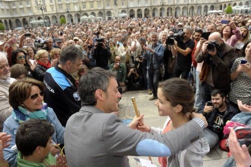 Acto popular en María Pita