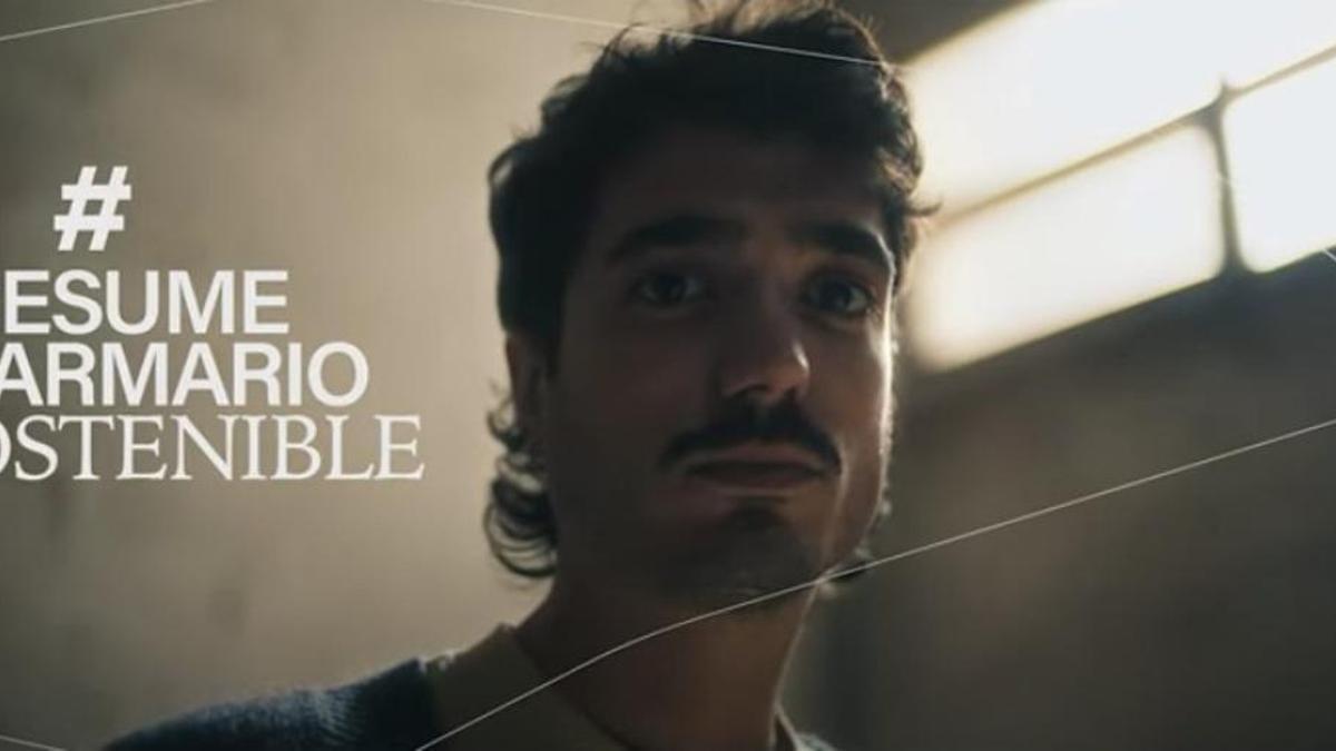 Una imagen del vídeo de la campaña 'Presume de armario sostenible'.