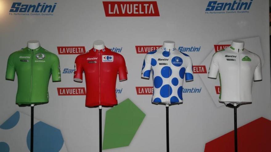 Los maillots de la Vuelta a España 2019.