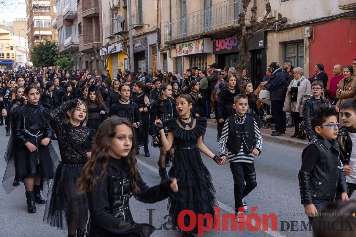 Los niños toman las calles de Cehegín en su desfile de Carnaval