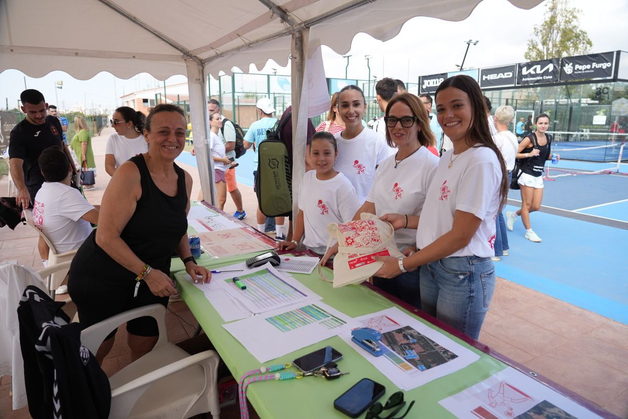 Alta participación en el IV Torneo de Pádel Solidario de la Gaiata Sequiol