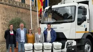 Andratx incorpora un nuevo camión refuerzo recogida de residuos