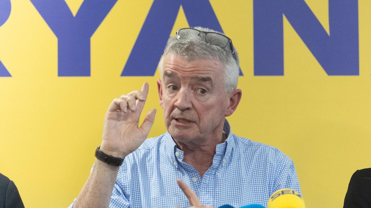 Archivo - El consejero delegado de Ryanair, Michael O'Leary, durante una rueda de prensa de Ryanair, a 11 de febrero de 2025, en Madrid (España).