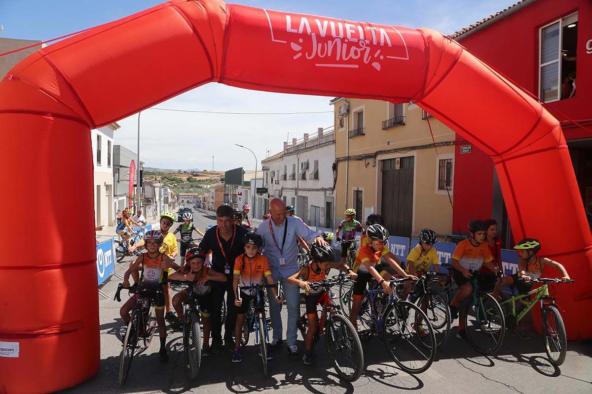 La Vuelta infantil y juvenil en Montilla.