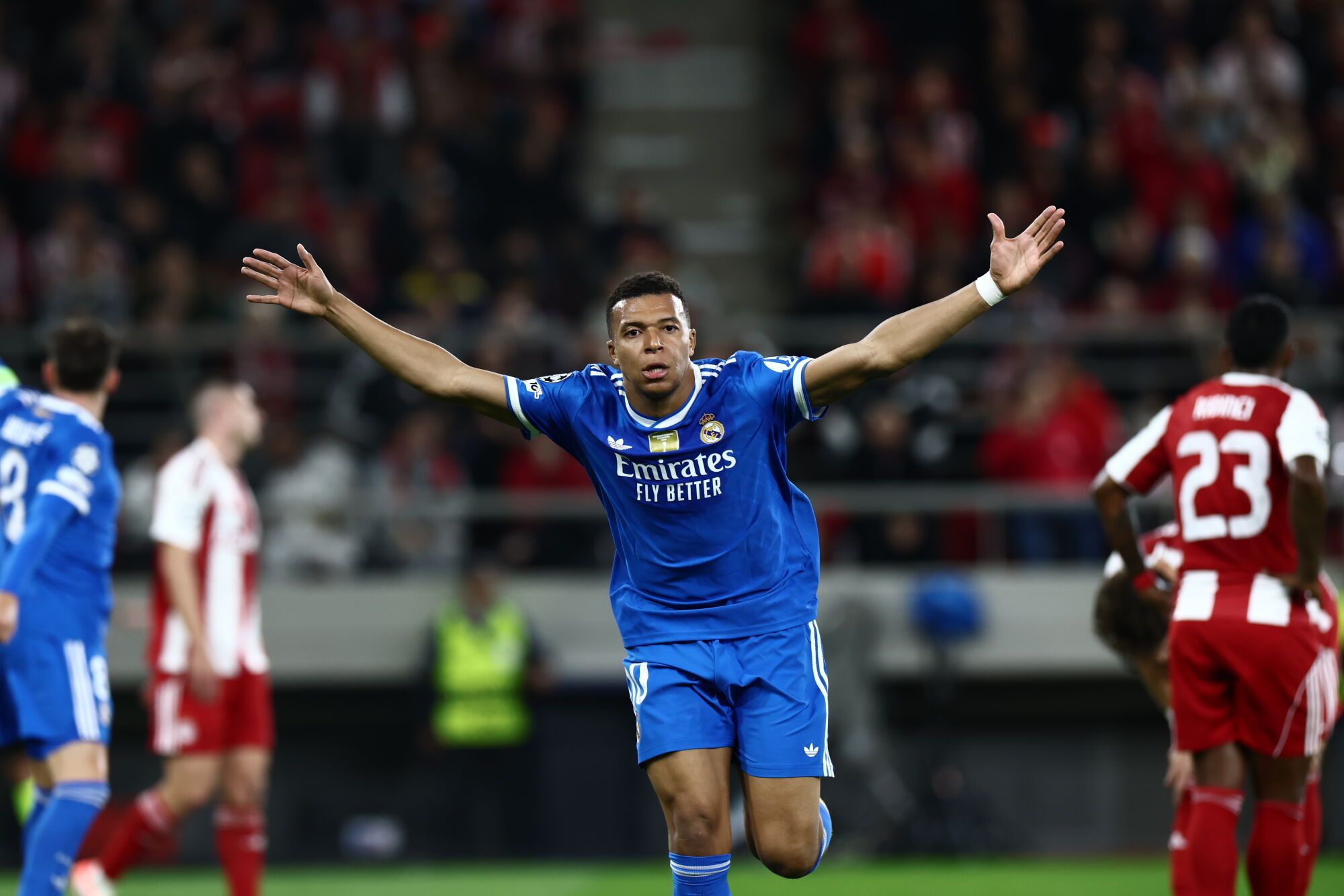 Champions League: Olympiacos - Real Madrid, en imágenes.