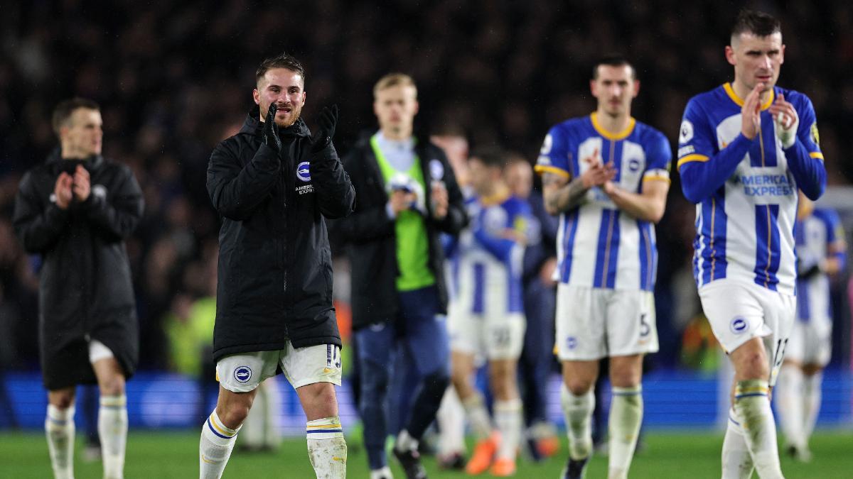 El Brighton mete miedo al 'Big Six' de la Premier League