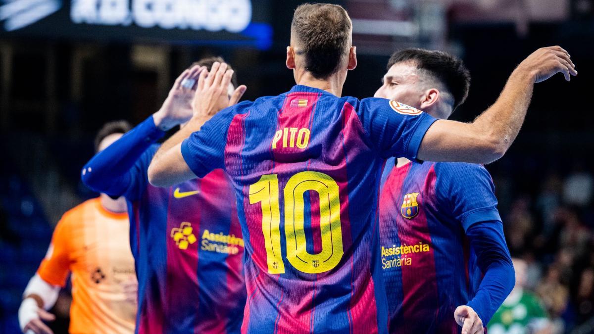 El Barça superó al Inter Movistar