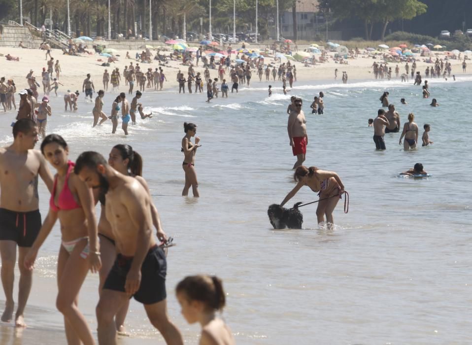 Ola de calor en Galicia