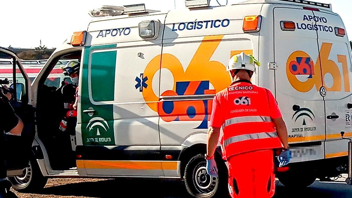 Ambulancia del 112 en una imagen de archivo.